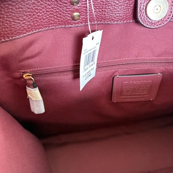 NWT COACH C8418 Dempsey Tote 40 In Signature Jacquard Stripe & Patch Bag Purse - Picture 10 of 17